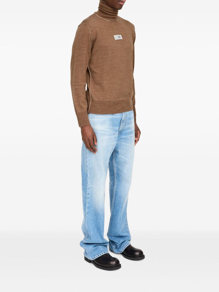 Mm6 Maison Margiela Maglia Naturale Uomo 2