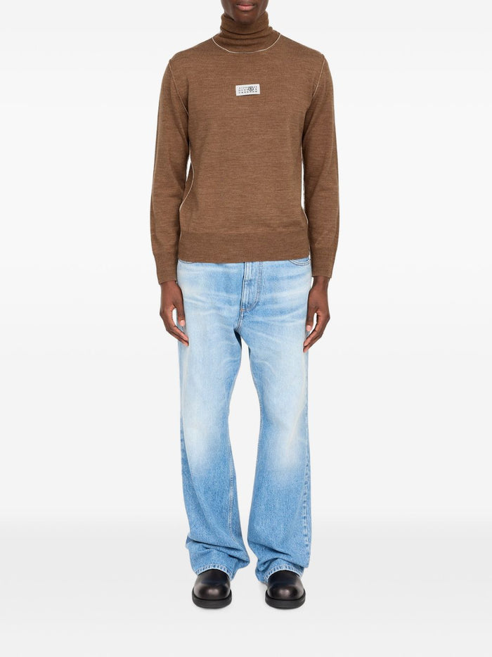 Mm6 Maison Margiela Maglia Naturale Uomo 4