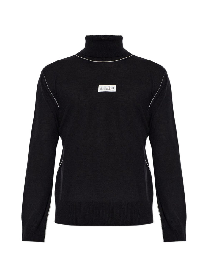 Mm6 Maison Margiela Maglia Nero Uomo 1