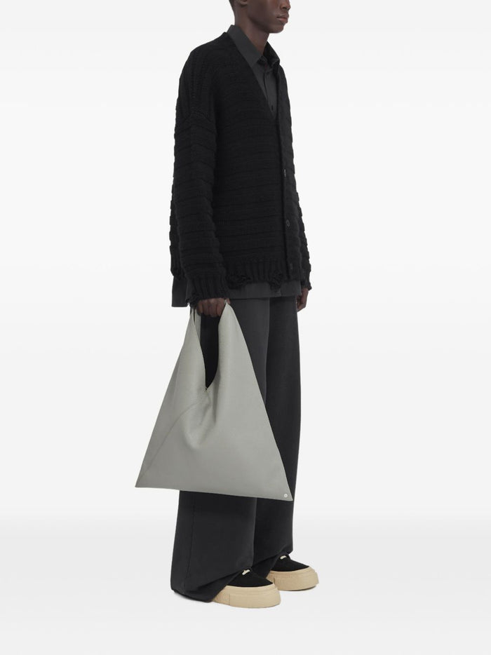 Mm6 Maison Margiela Cardigan Nero Uomo 6