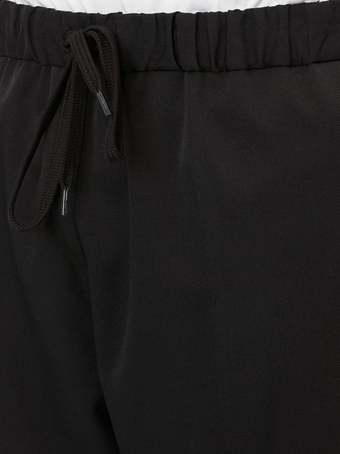 Mm6 Men's Black Drawstring Trousers 6