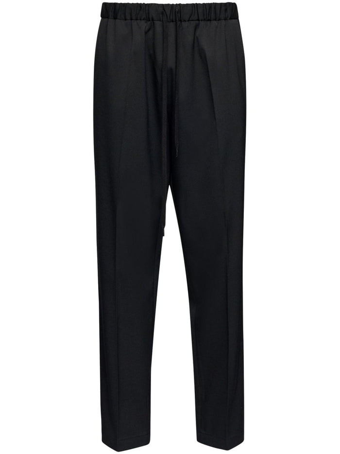 Mm6 Men's Black Drawstring Trousers 7