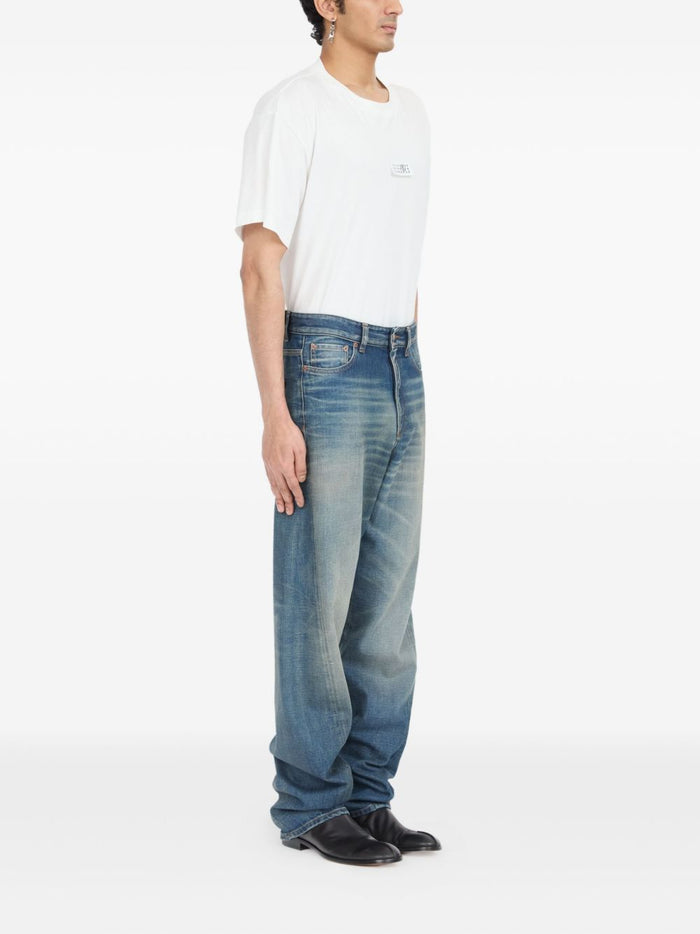 Mm6 Maison Margiela Jeans Multicolore Uomo 4
