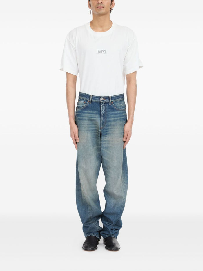 Mm6 Maison Margiela Jeans Multicolore Uomo 7