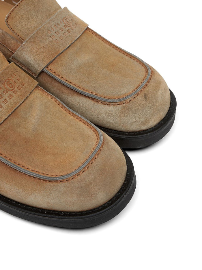 Mm6 Maison Margiela Scarpa Marrone Uomo 2