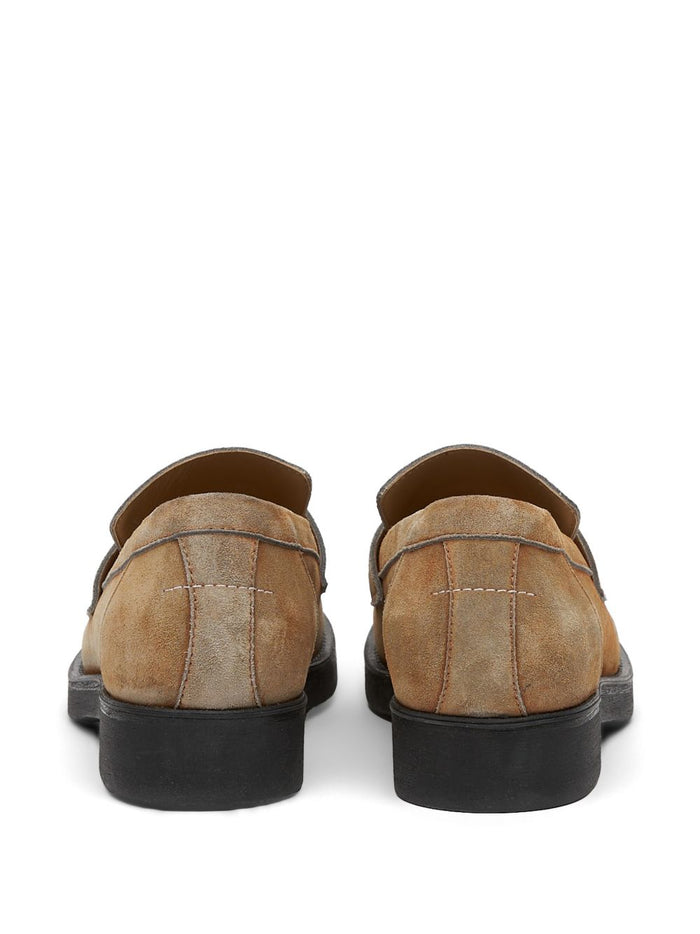 Mm6 Maison Margiela Scarpa Marrone Uomo 6