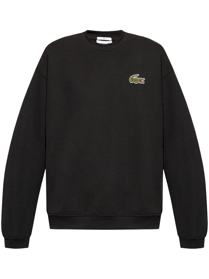 Lacoste Felpa Nero Uomo 1