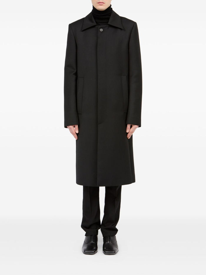 Mm6 Maison Margiela Men's Black Tailored Coat 1