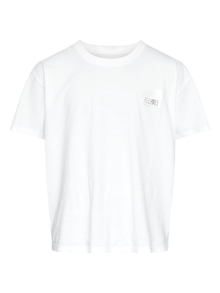 Mm6 Maison Margiela Herren T-Shirt in weiß 1