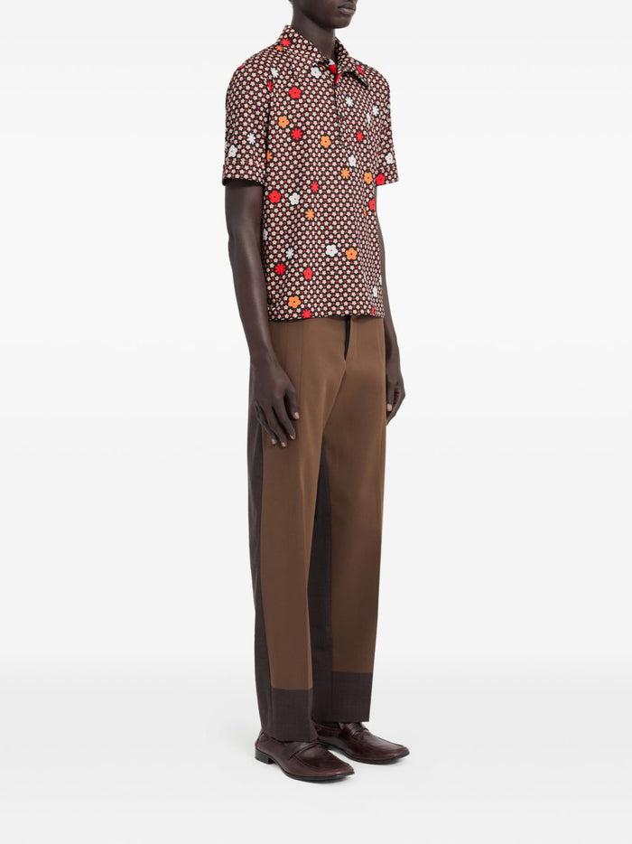 Mm6 Maison Margiela Polo Fiori Uomo Multicolore 3