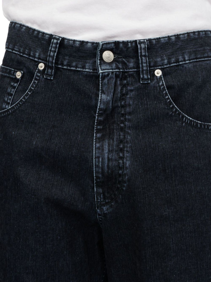 Mm6 Maison Margiela Jeans Nero Uomo 4