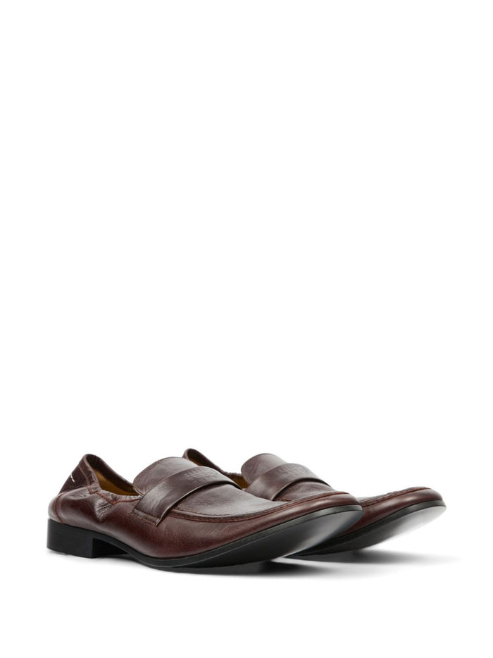 Mm6 Maison Margiela Scarpa Mocassino Uomo Marrone 3