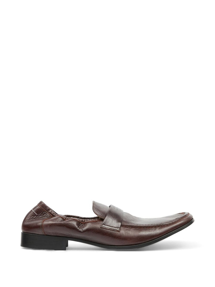 Mm6 Maison Margiela Scarpa Mocassino Uomo Marrone 1