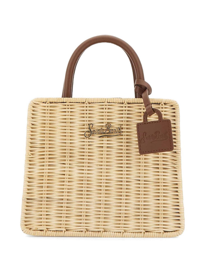Mc2 Saint Barth Borsa Shop Bag Mini Donna Beige 2