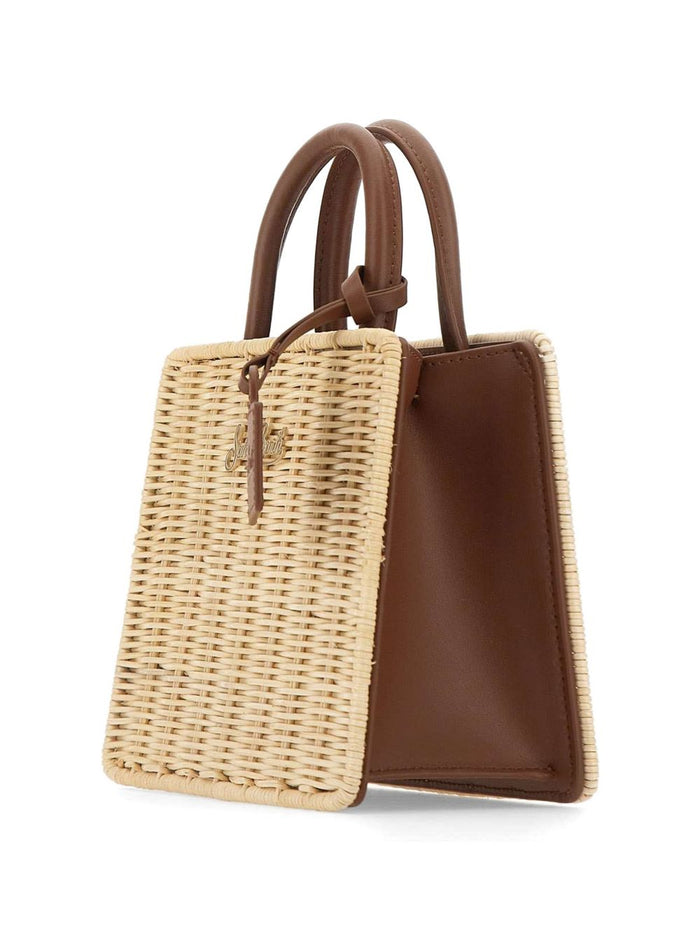 Mc2 Saint Barth Borsa Shop Bag Mini Donna Beige 4