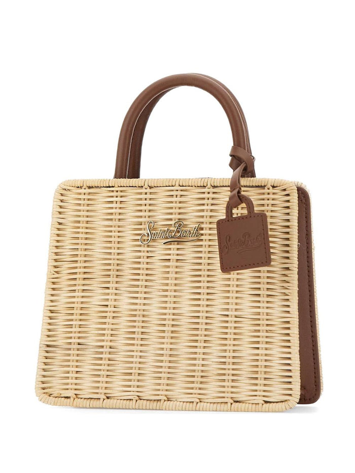 Mc2 Saint Barth Borsa Shop Bag Mini Donna Beige 1