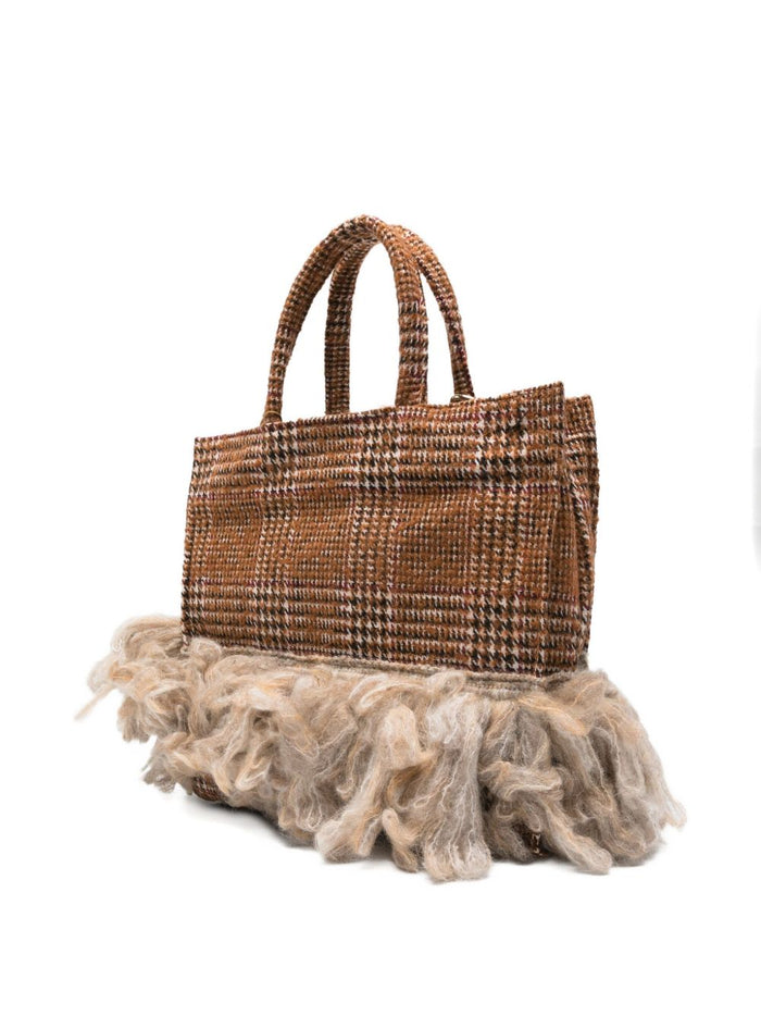 La Milanesa Damen Braune Tasche 3