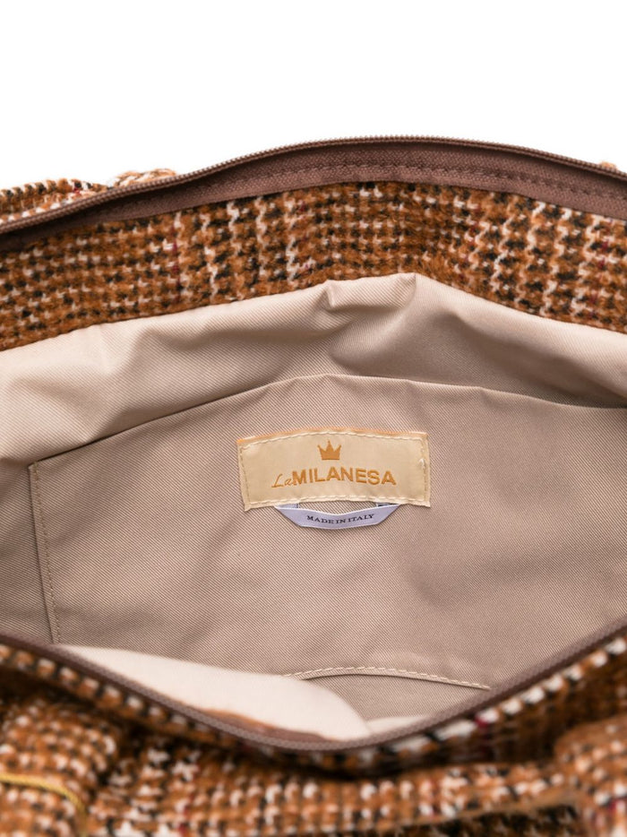 La Milanesa Damen Braune Tasche 4