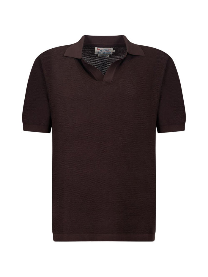 Mc2 Saint Barth Men's Brown Polo Shirt 1