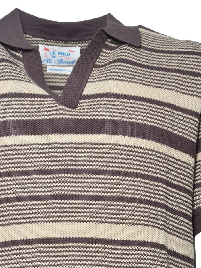 Mc2 Saint Barth Men's Brown Polo Shirt 3