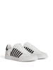 Dsquared2 Scarpa Bianco Uomo Bande Laterali Dan 3