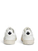 Dsquared2 Men's White Shoes Tone Bands 4