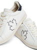 Dsquared2 Scarpa Bianco Uomo Motivo Foglia 2