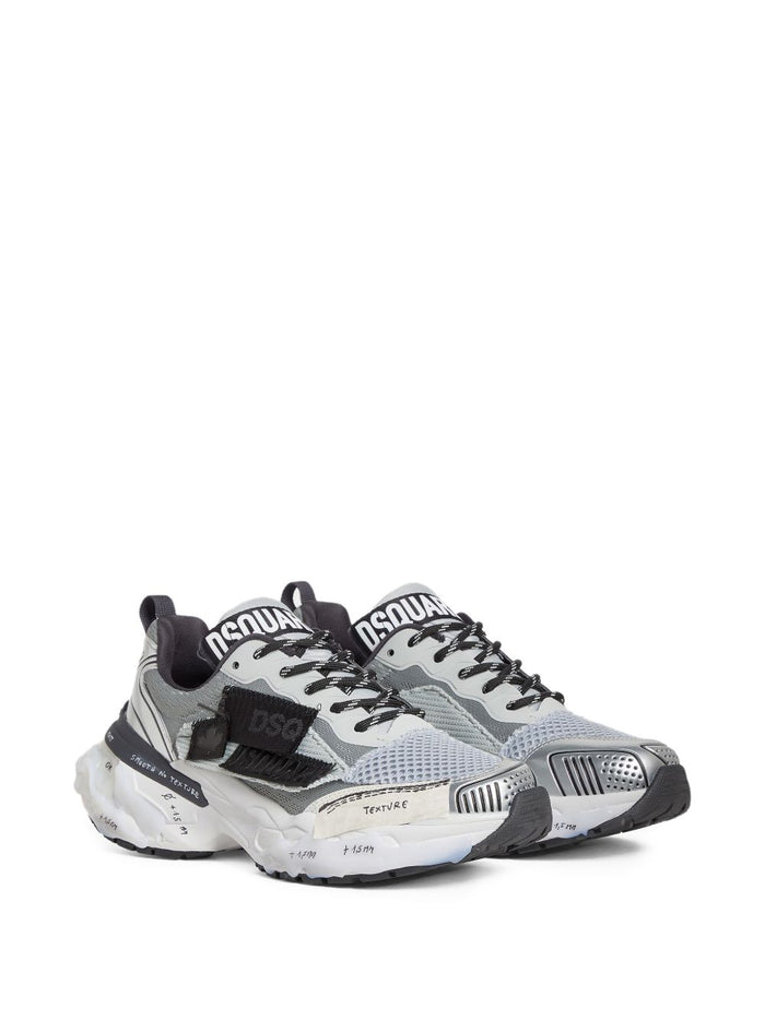Dsquared2 Scarpa Grigio Uomo Faster 2