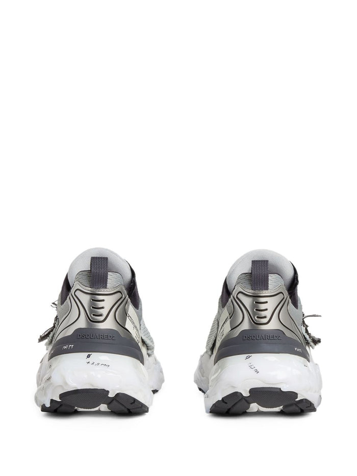 Dsquared2 Scarpa Grigio Uomo Faster 3