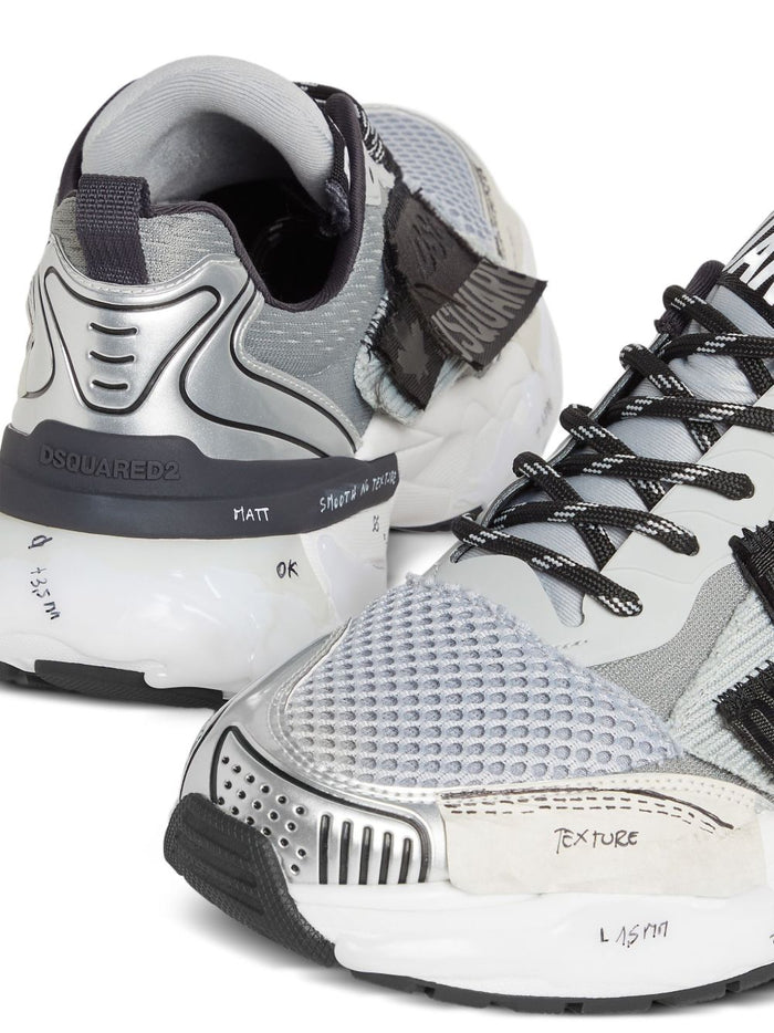 Dsquared2 Scarpa Grigio Uomo Faster 4