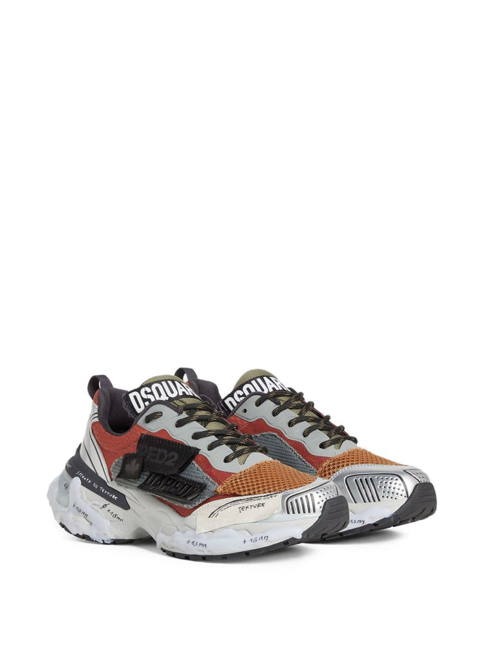 Dsquared2 Scarpa Multi Uomo con Lacci 3