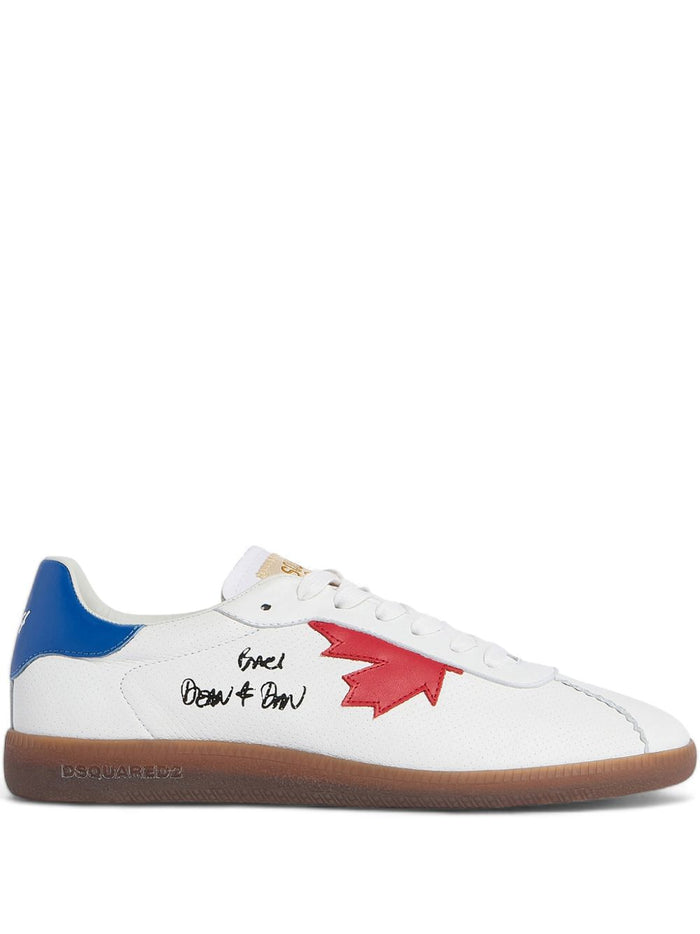 Dsquared2 Sneakers Bianco Uomo Maple Leaf Rebels 1