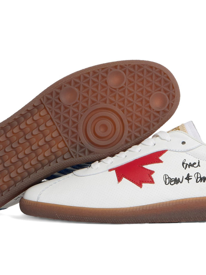 Dsquared2 Sneakers Bianco Uomo Maple Leaf Rebels 4