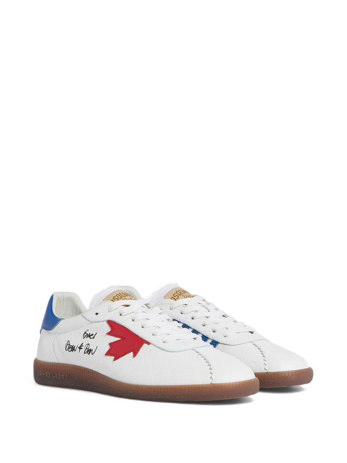 Dsquared2 Sneakers Bianco Uomo Maple Leaf Rebels 5