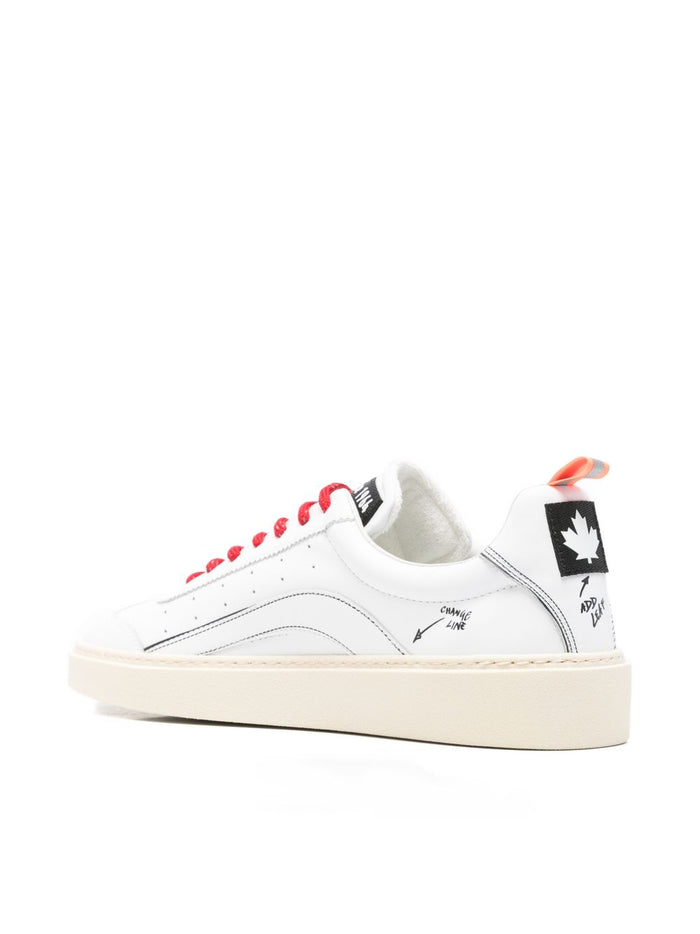 Dsquared2 Scarpa Bianco Uomo Color Block 2