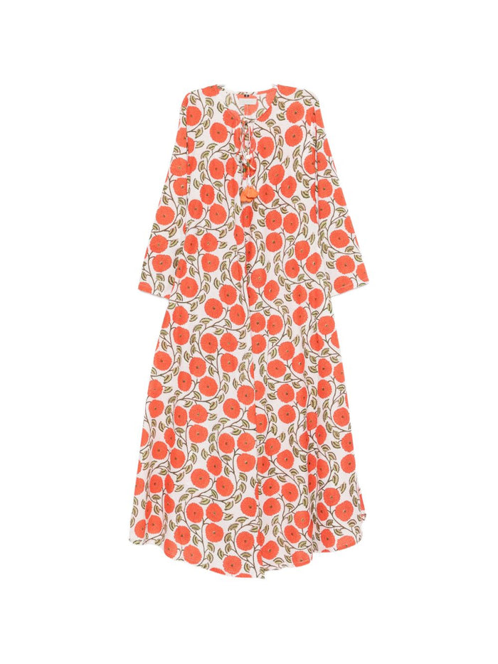 Elleblue Abito Soleil Donna Arancione 5