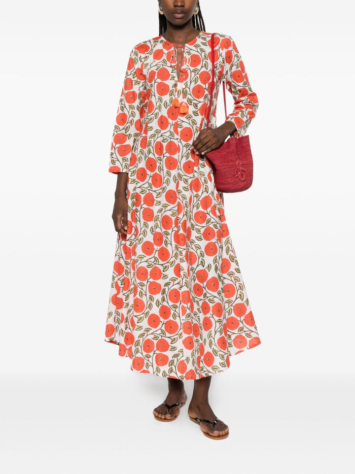 Elleblue Abito Soleil Donna Arancione 1