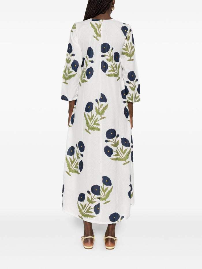 Elleblue Abito Soleil Donna Bianco 3