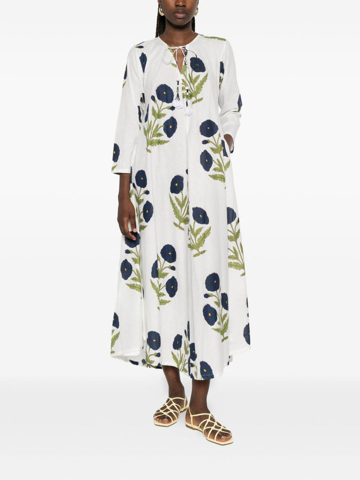 Elleblue Abito Soleil Donna Bianco 1