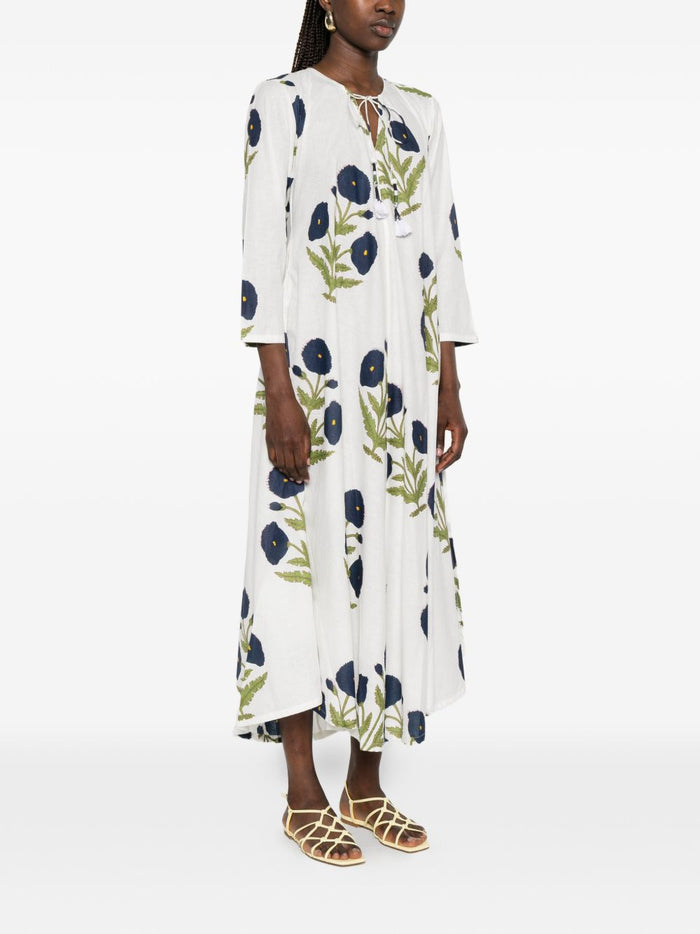 Elleblue Abito Soleil Donna Bianco 2