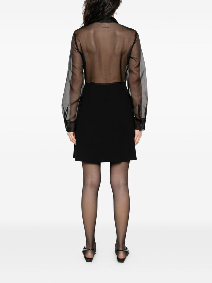 Parosh Damen Schwarzes Kleid 3