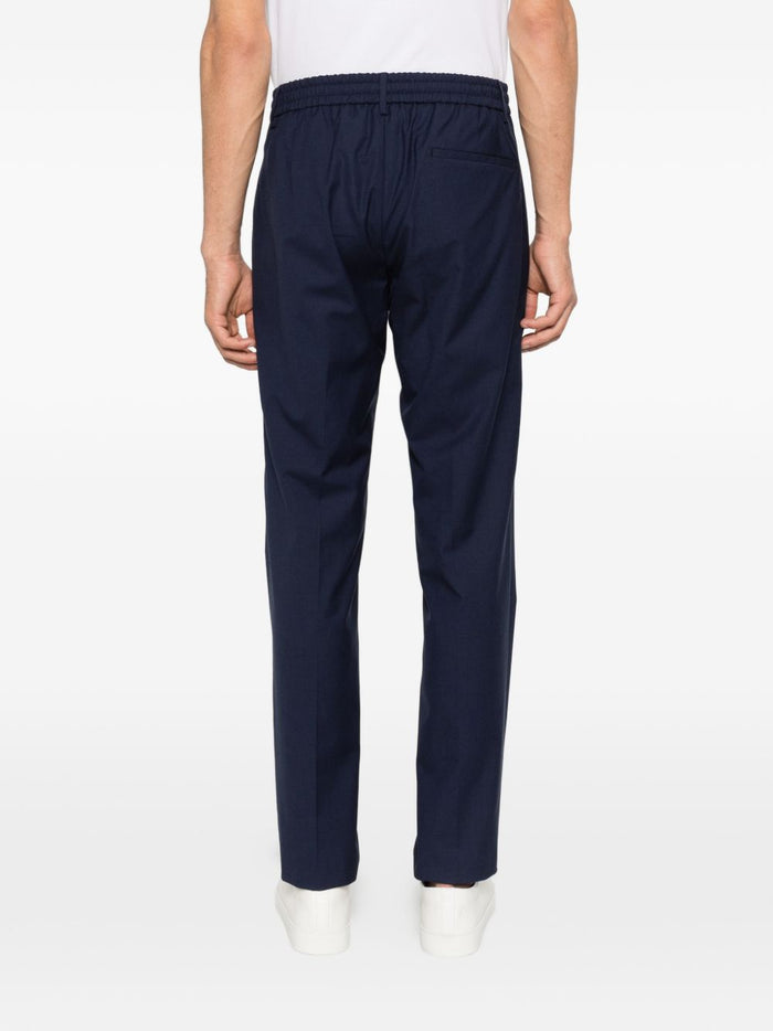 Berwich Pantaloni Blu Uomo Spiaggia 3