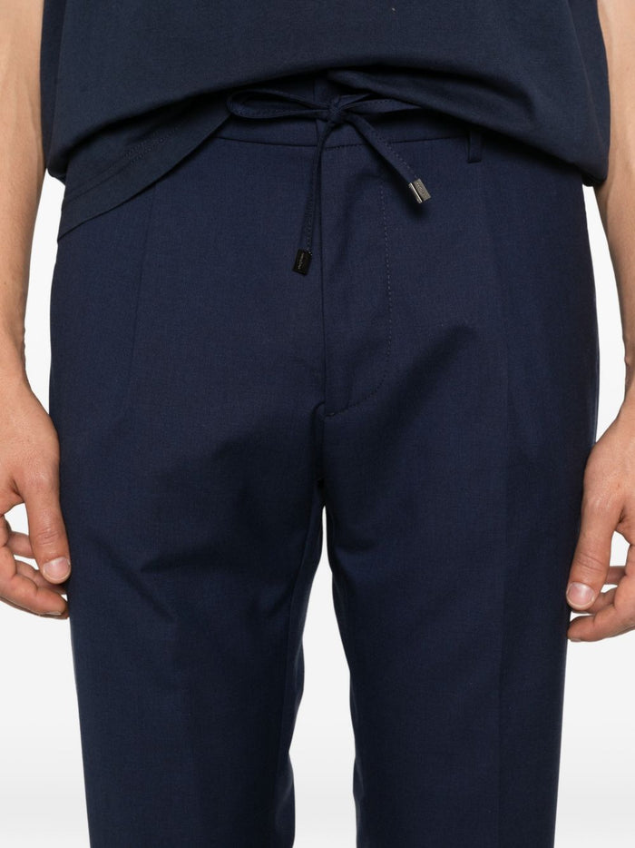Berwich Pantaloni Blu Uomo Spiaggia 4