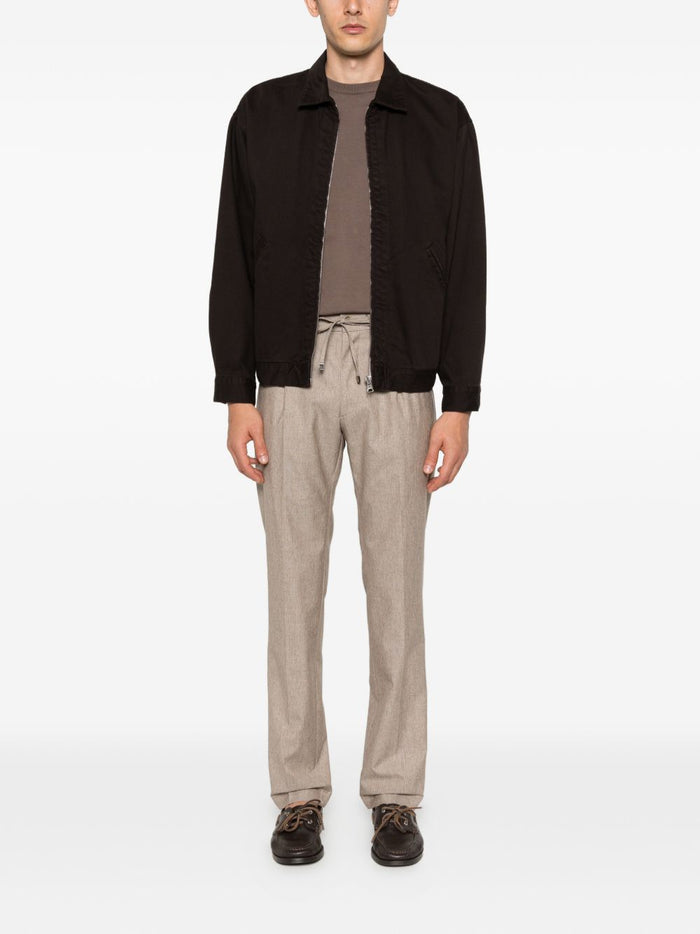 Berwich Pantaloni Beige Uomo Spiaggia 2