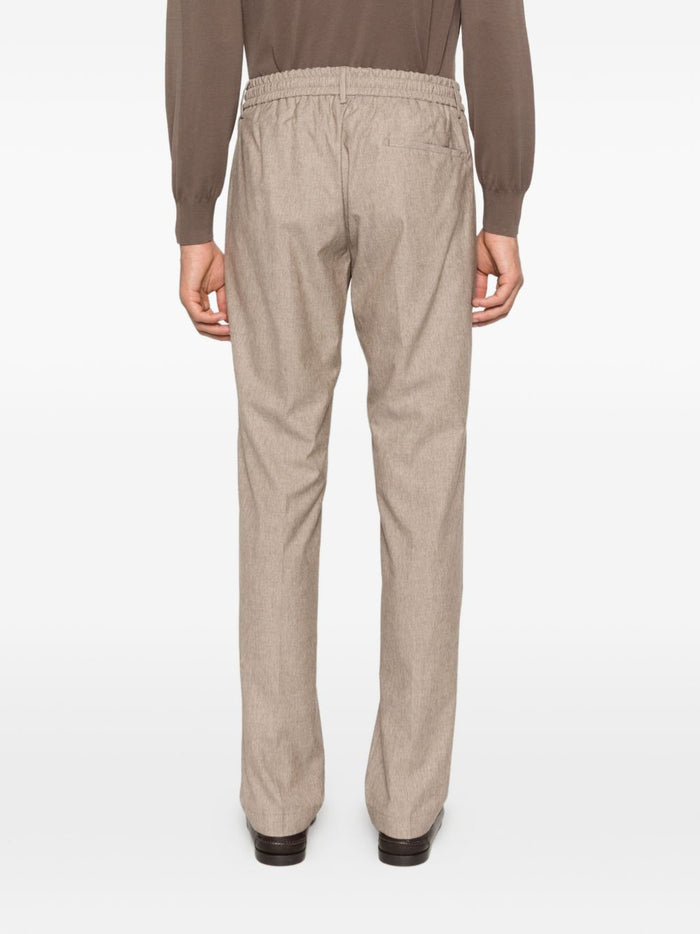 Berwich Pantaloni Beige Uomo Spiaggia 3