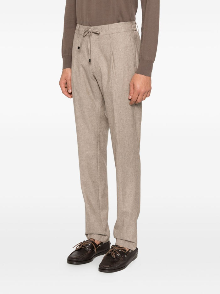 Berwich Pantaloni Beige Uomo Spiaggia 1