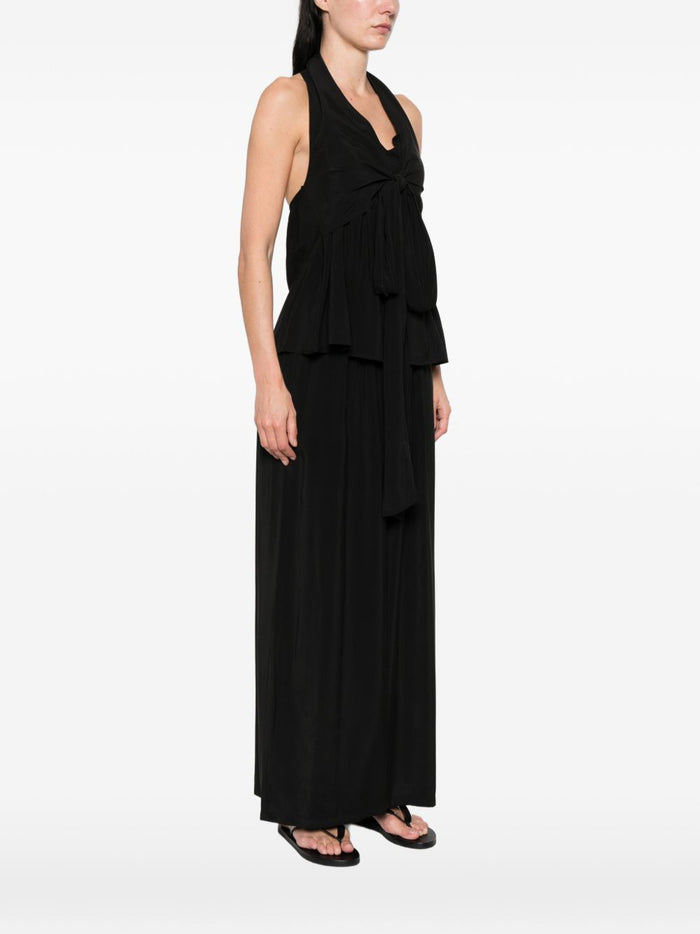 Women's Black Eleh Top American Style 2