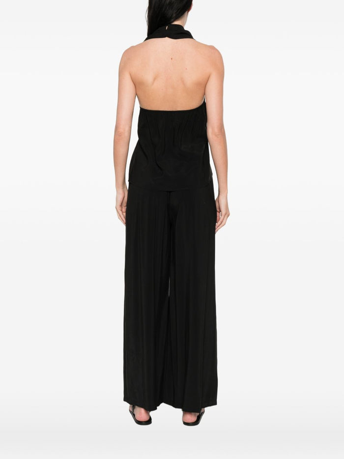 Women's Black Eleh Top American Style 3