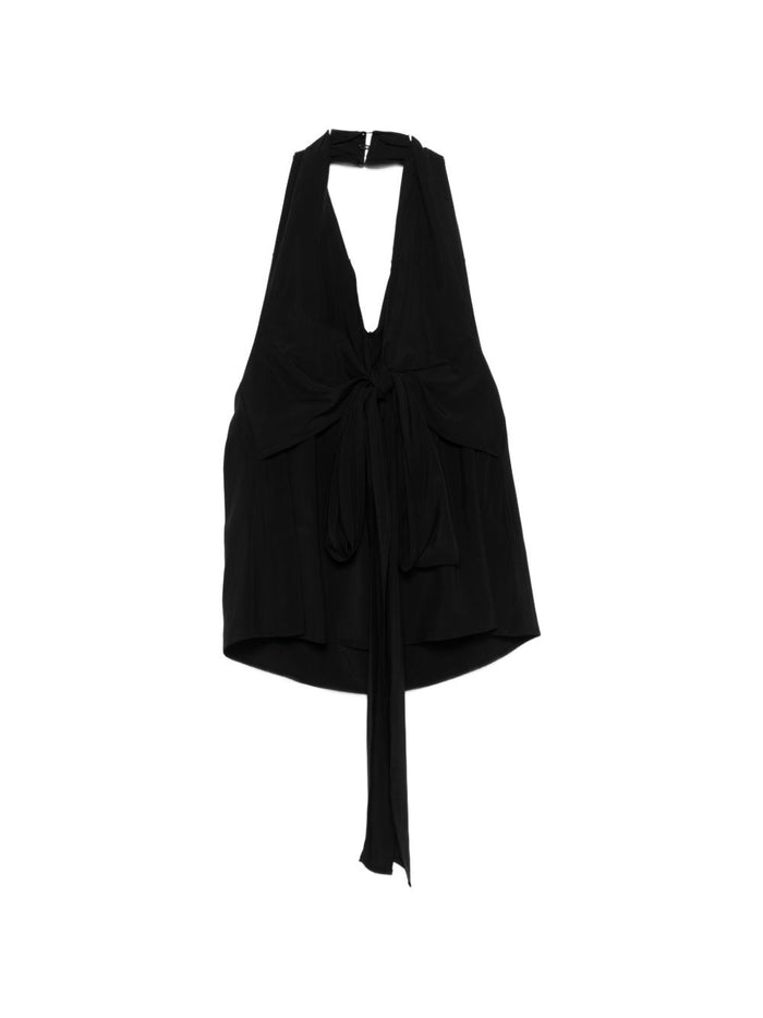 Women's Black Eleh Top American Style 5