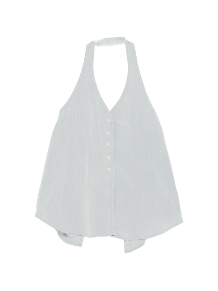 Eleh Gilet Svasato Donna Azzurro 5